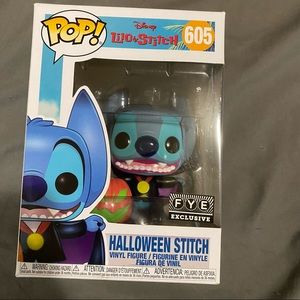Disney Halloween vampire stitch funko pop FYE exclusive